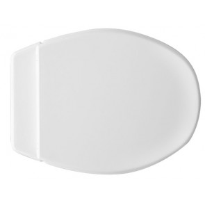 Copriwater duroplast modello panchetta bianco