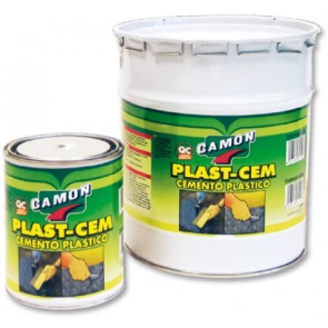 Cemento plastico "plast-cem" per riparazioni nero 1 kg