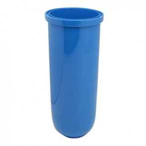 Bicchiere opaco blu per filtri sx - 3p mod. senior blu (pet)